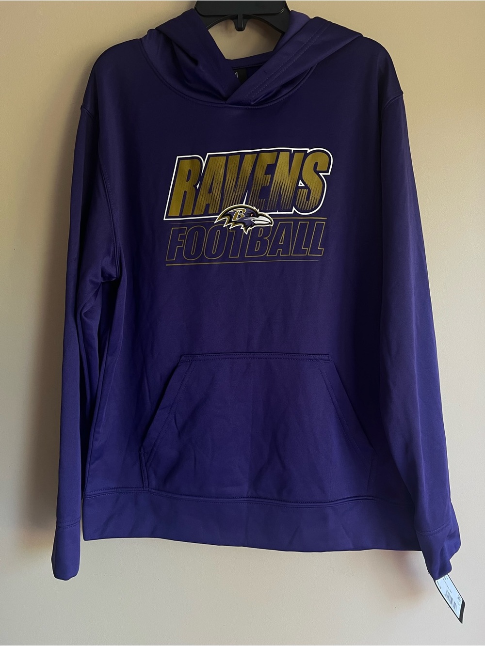 Youth Large 14/16 NFL Baltimore Ravens Hoodie
